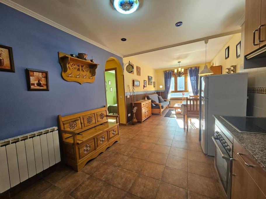 21A02 Coqueto Apartamento Con Garaje Felechosa Exteriör bild